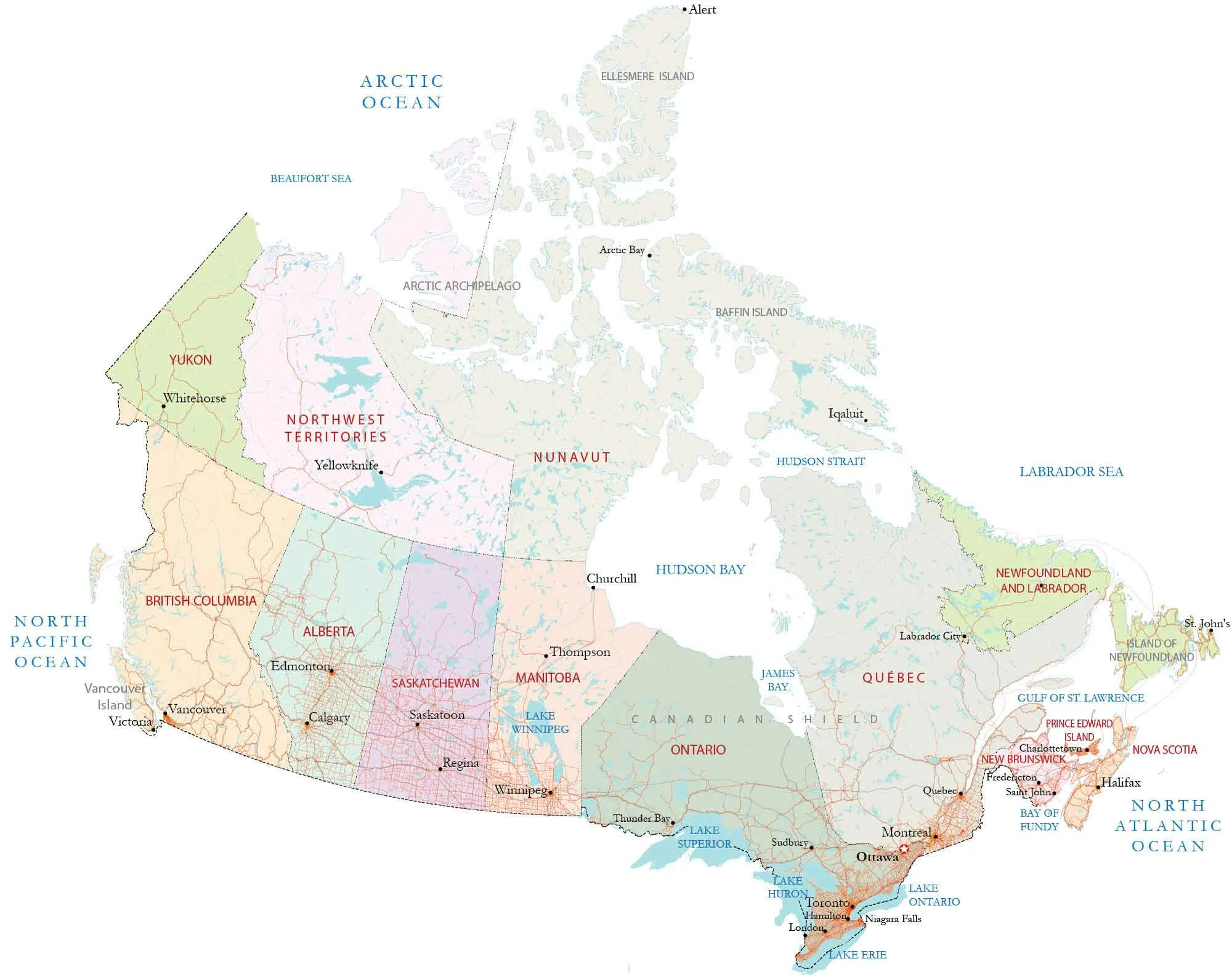 Canada Map