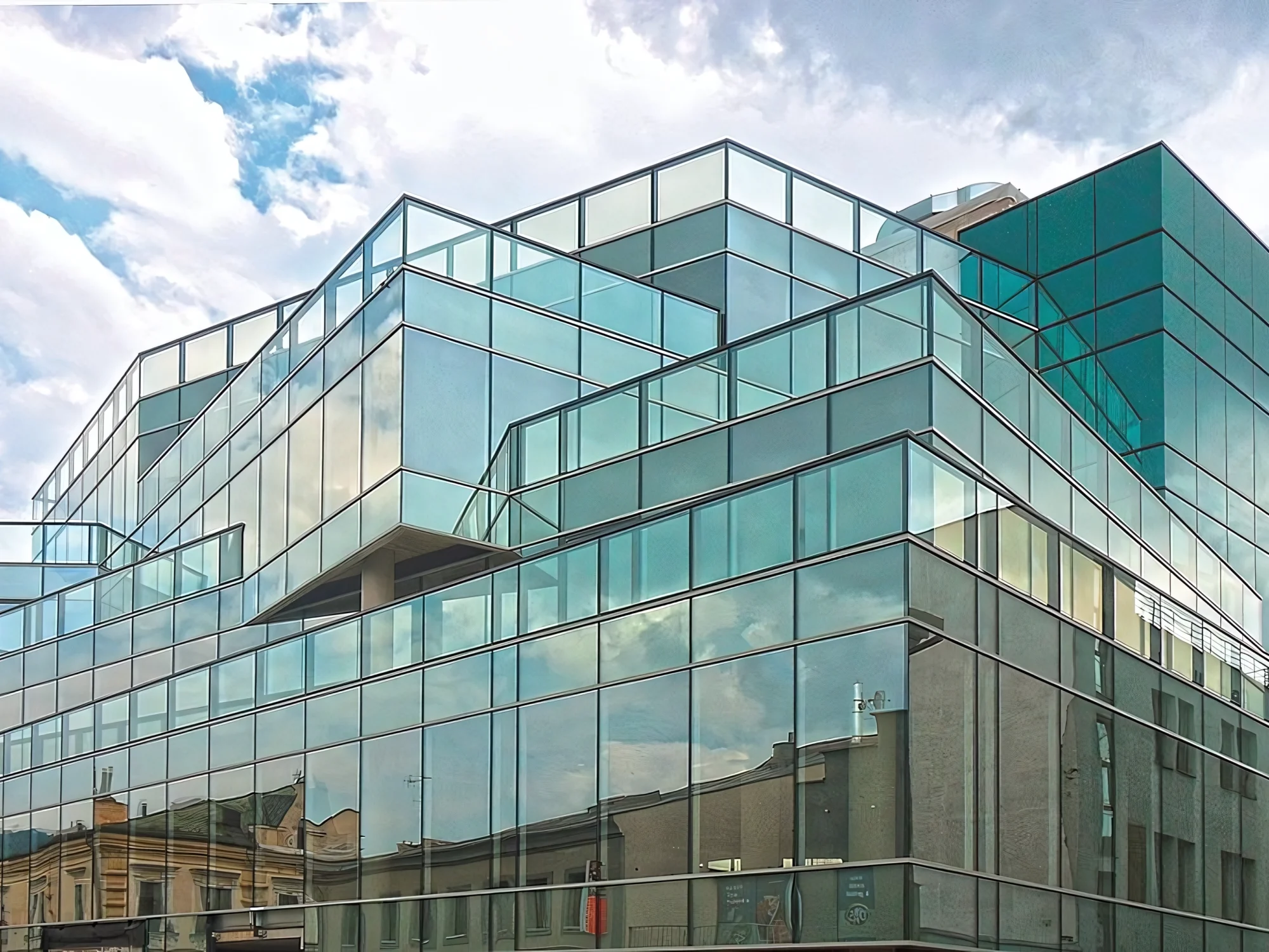 aluminum glass curtain wall