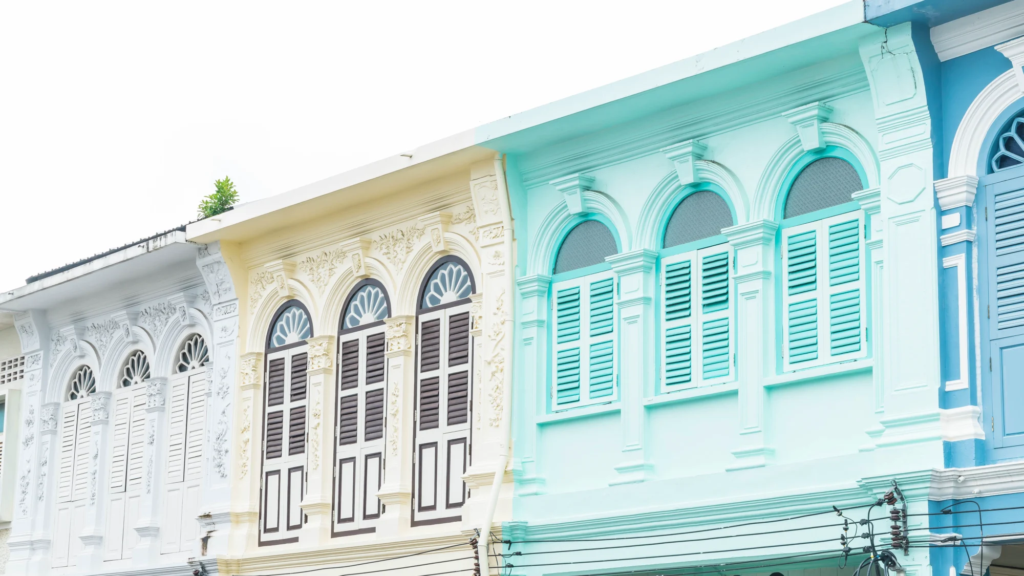 sino-portuguese-architecture-ancient-building-with-aluminum-shutters