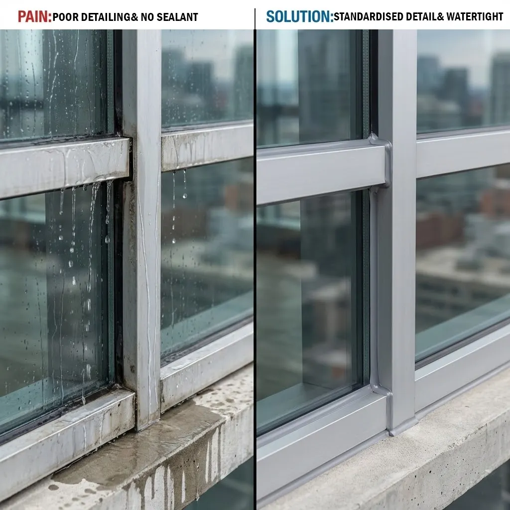 African curtain wall water tightness solutions