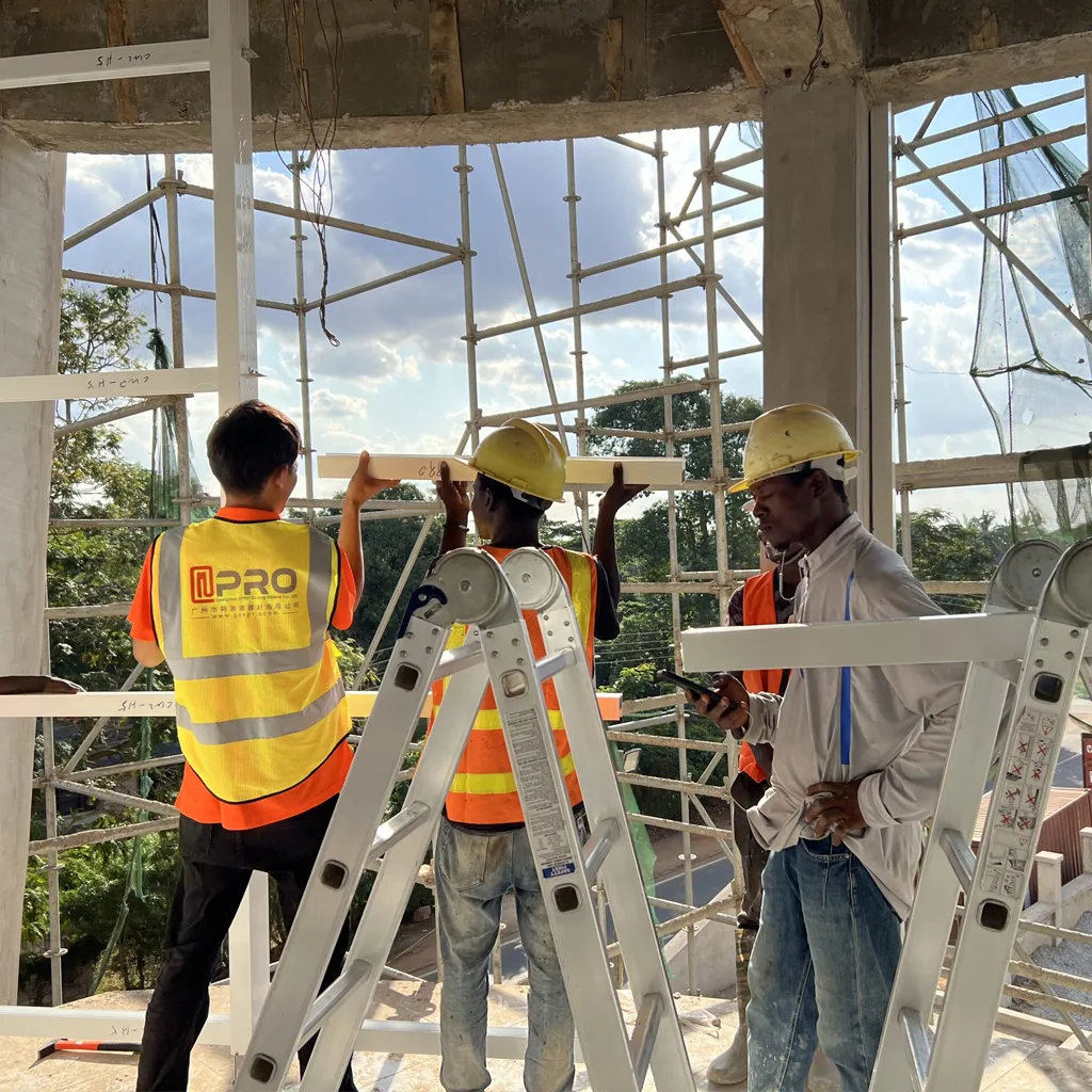 We provide on-site installation guidance.